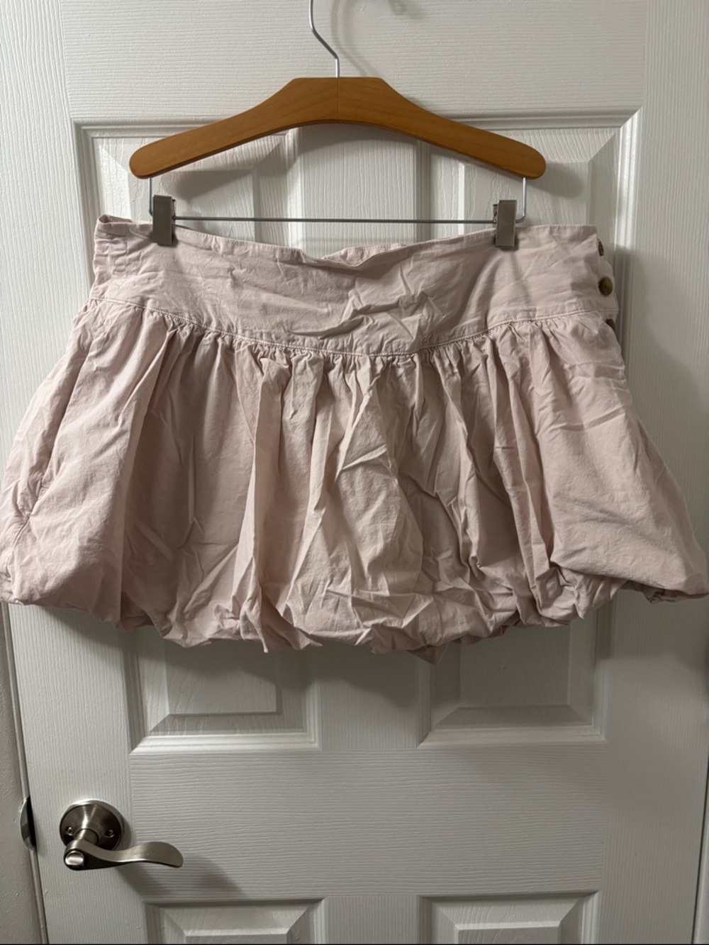 Light Blush Balloon Hem Mini Skort American Eagle
